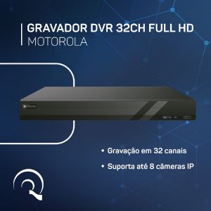 GRAVADOR MTD324U0012 DVR 32CH FULL HD ANALYTICS-MTD324U0012-MOTOROLA-431074