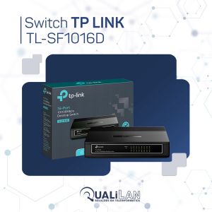 SWITCH 16P 10/100 DESKTOP ETH TL-SF1016D - TP-LINK