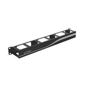 GUIA DE CABOS HORIZONTAL FECHADO 1U PRETO 35150033 - cod. 35150502
