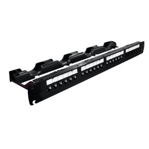 PATCH PANEL MODULAR GIGALAN CAT.6 24 PORTAS T568A/B - cod. 35030006