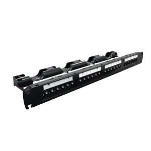 PATCH PANEL MODULAR MULTILAN CAT.5E - 24 PORTAS T568A/B cod 35030005